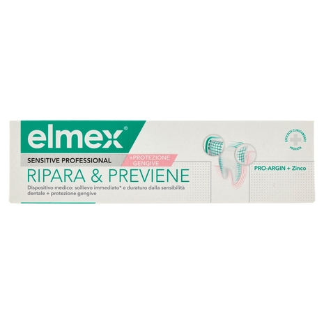 elmex dentifricio Sensitive Professional Ripara e Previene denti sensibili 75 ml